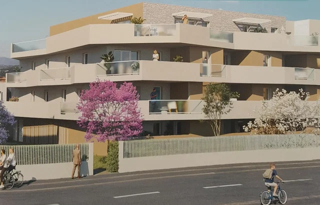 Dům a okolí; výhled