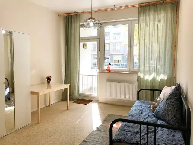 Dormitorio; luz natural, vista