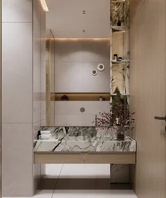 Kupaonica; moderni stil, renoviran, prirodno svjetlo, pločice