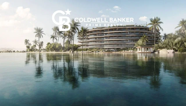 Casa y alrededores; vista