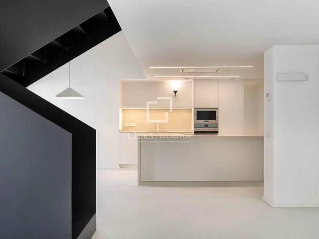 Küche; küchengeräte, moderner stil, renoviert, tageslicht