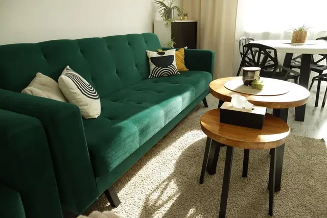 Дневна соба; природно светло, модерни стил