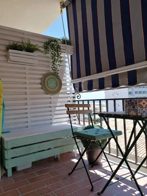 Balkon; manzara, doğal ışık