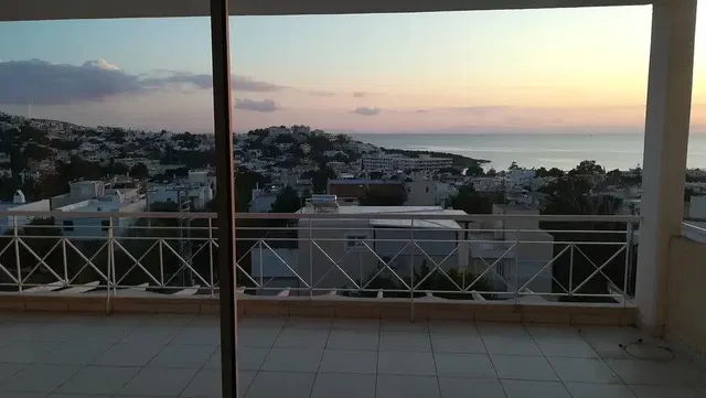 Balkon; blick, tageslicht