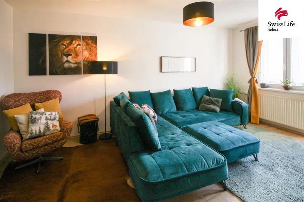 Wohnzimmer; moderner stil, tageslicht