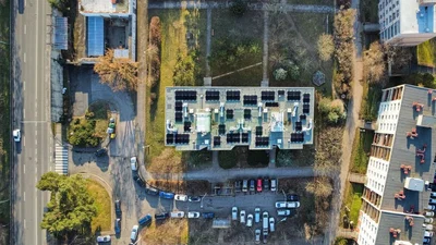 Haus und umgebung; blick