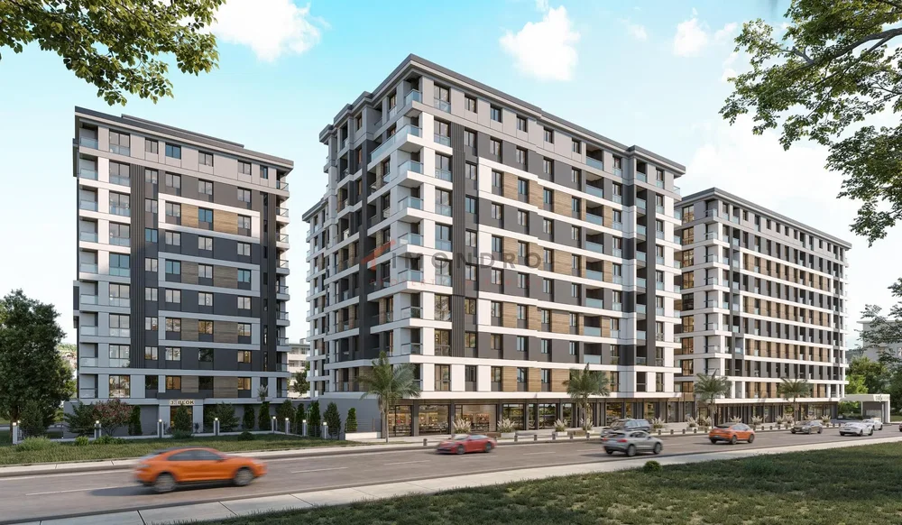 Maison et environs; vue