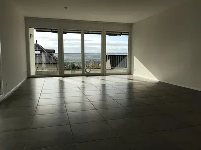 Wohnzimmer; fliesenboden, blick, tageslicht