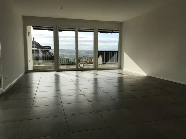 Wohnzimmer; fliesenboden, blick, tageslicht