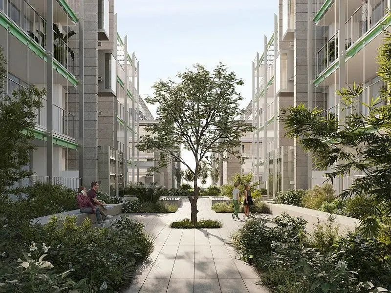 Къща и околности; гледка, естествена светлина