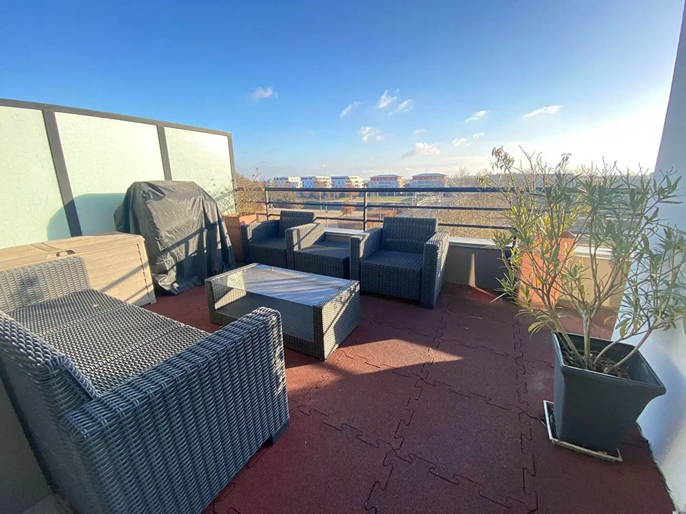 Terrazza; vista, luce naturale