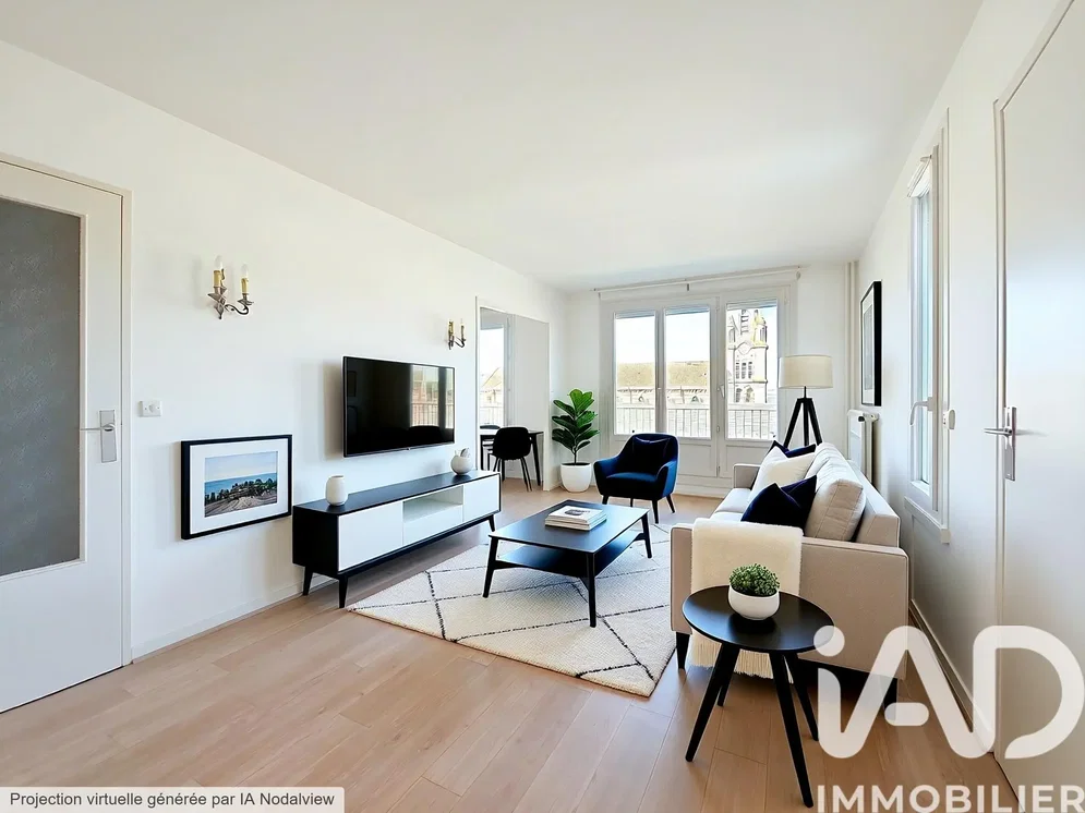 Obývací pokoj; přirozené světlo, moderní styl, dřevěná podlaha