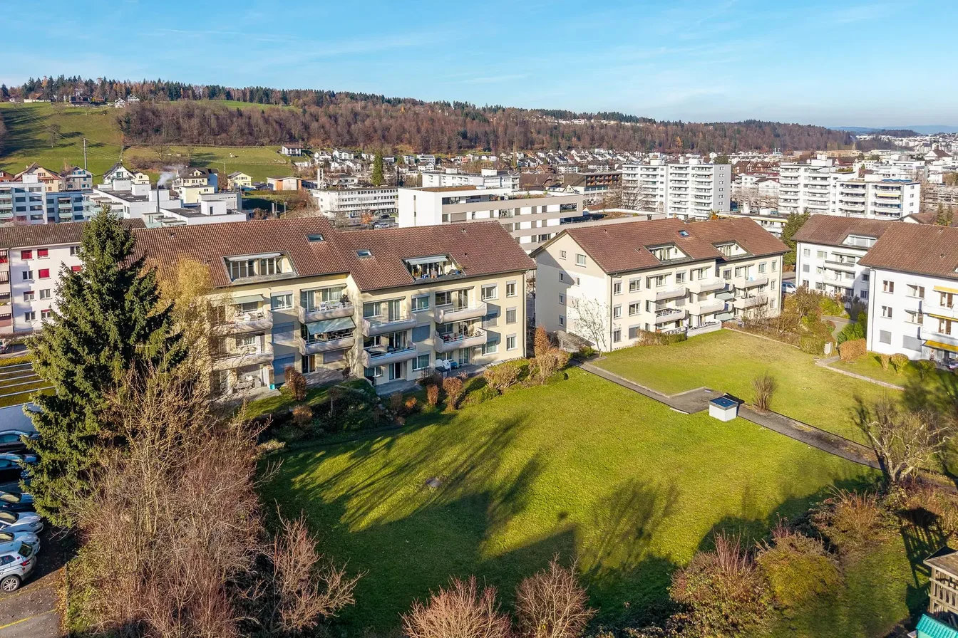 Haus und umgebung; blick