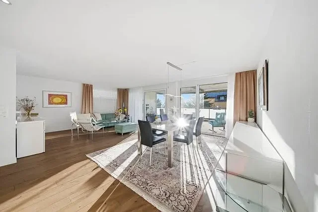 Obývací pokoj; přirozené světlo, moderní styl