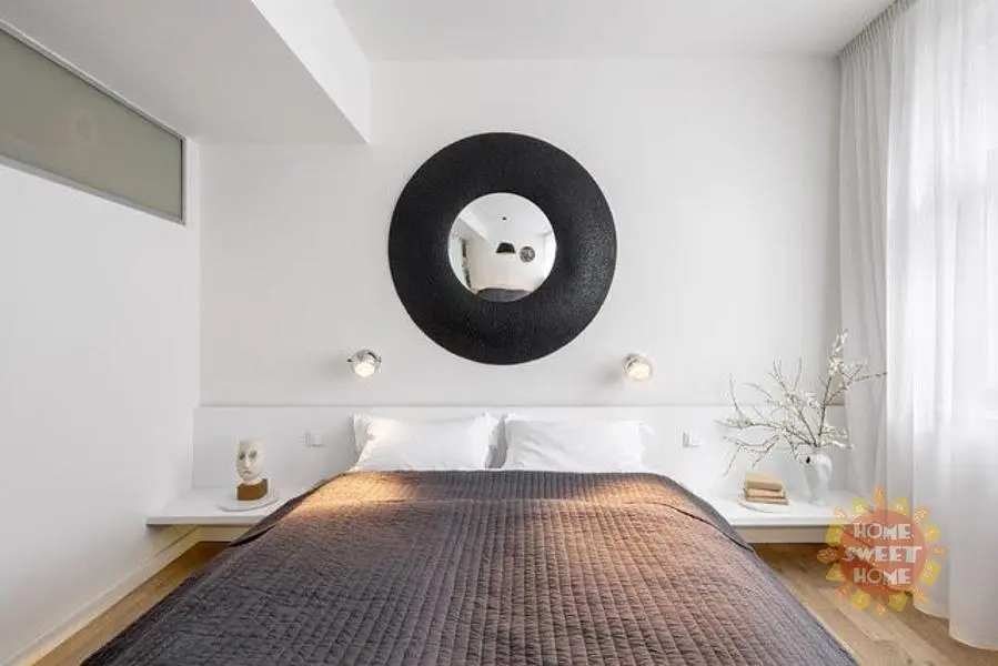 Schlafzimmer; tageslicht, moderner stil
