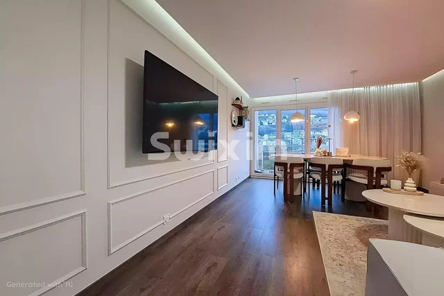 Хол; гледка, модерен стил, естествена светлина