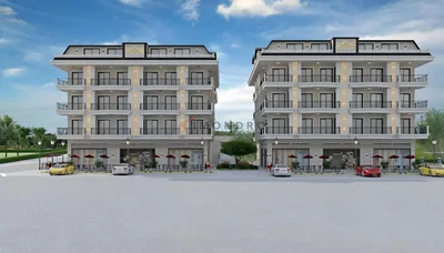 Dům a okolí; výhled