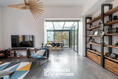 Дневна соба; природно светло, модерни стил