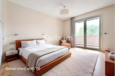 Chambre; lumière naturelle, style moderne