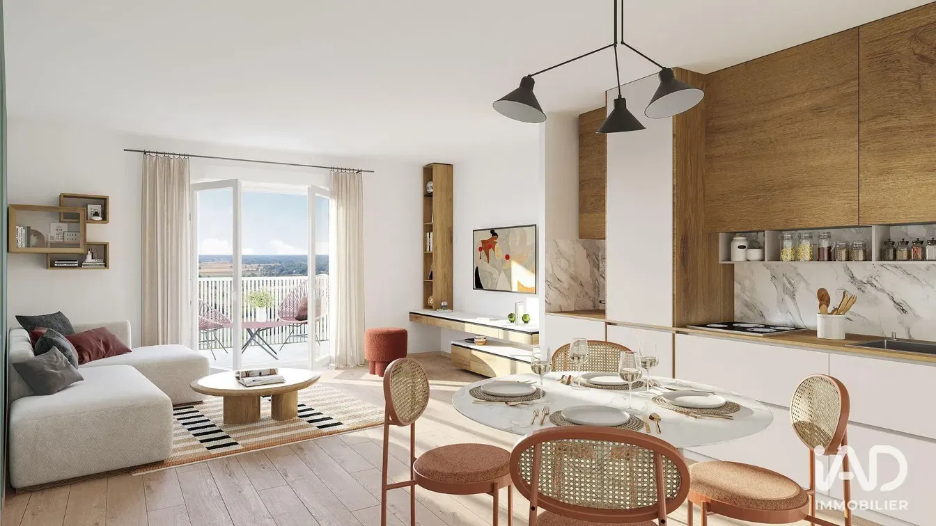 Oturma odası; manzara, modern stil, doğal ışık