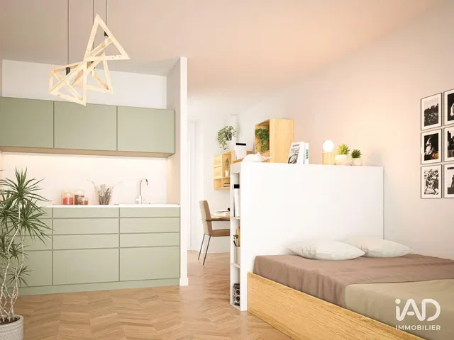 Спаваћа соба; модерни стил, дрвени под, природно светло