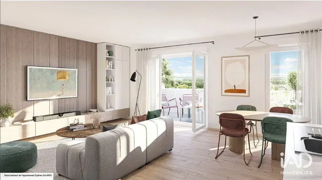 Σαλόνι; θέα, φυσικό φως, μοντέρνο στυλ, ξύλινο πάτωμα