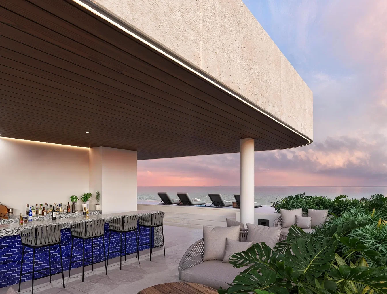 Terrasse; vue