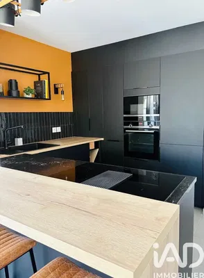 Küche; küchengeräte, renoviert, moderner stil