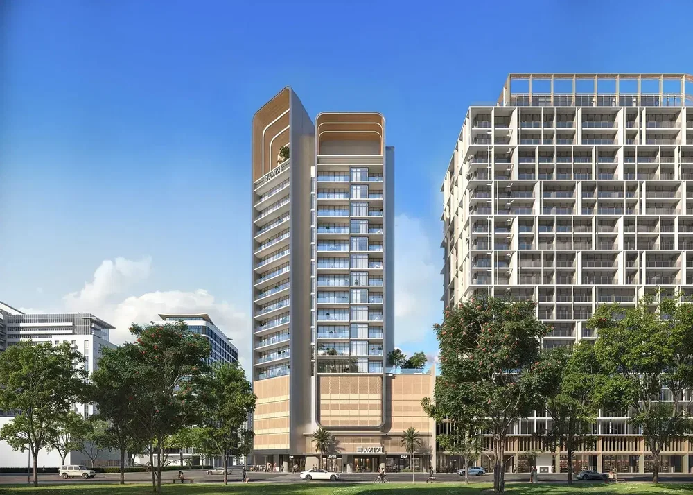 Maison et environs; vue