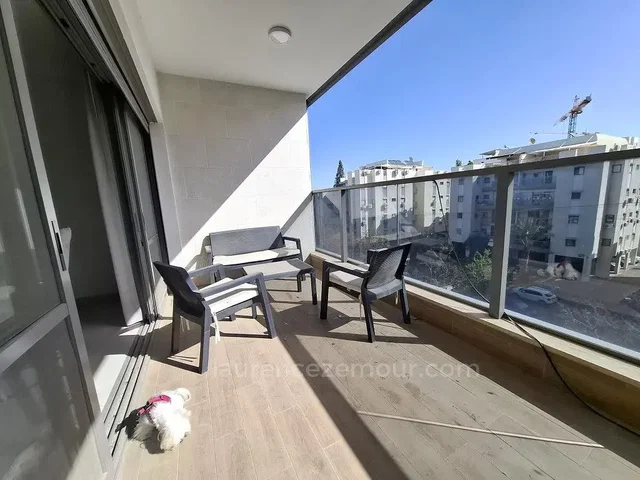 Balcon; vue, carrelage