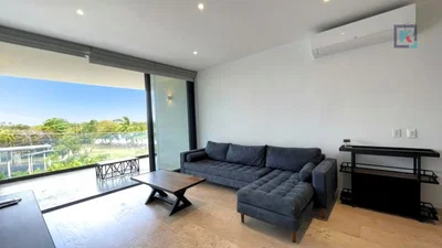 Oturma odası; manzara, doğal ışık, modern stil