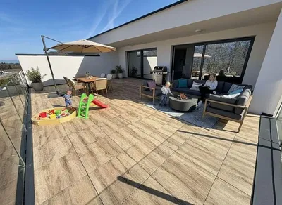 Terrasse; blick, tageslicht