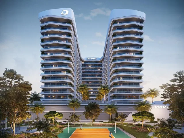 Casa y alrededores; vista