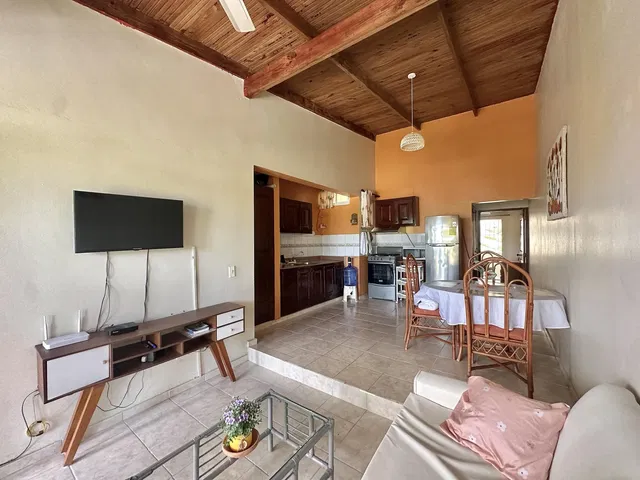 Dnevna soba; drvene grede, prirodno svjetlo