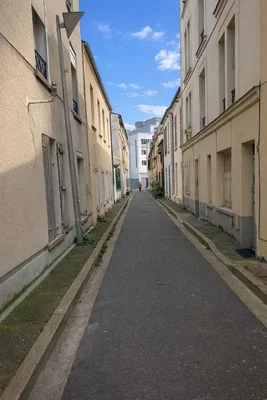 Maison et environs; vue