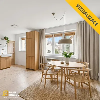 Kuchyně; výhled, moderní styl, přirozené světlo