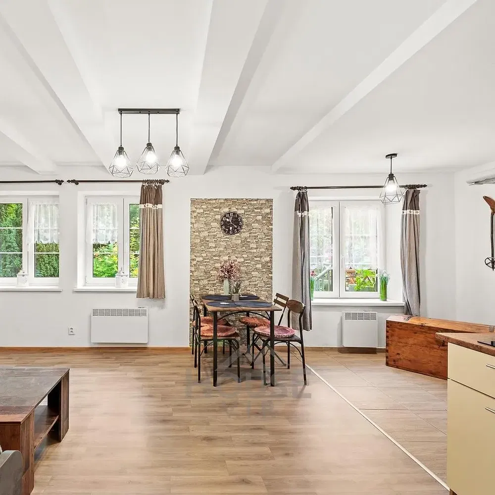 Salon; lumière naturelle, parquet, style moderne