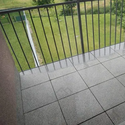 Балкон; плочице, поглед