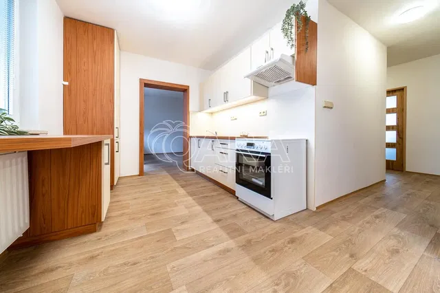 Kuchnia; sprzęt kuchenny, podłoga drewniana, wyremontowany, światło dzienne