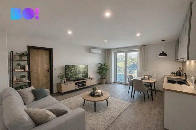 Living room; view, natural light, modern style