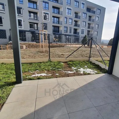Balkon; fliesenboden, blick