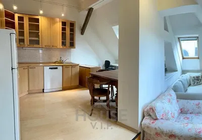 Kitchen; wood floor, natural light
