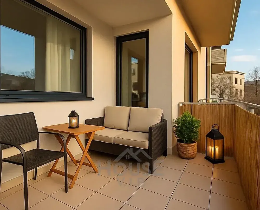 Balkon; pogled, prirodno svjetlo