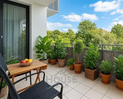 Balkon; pogled, prirodno svjetlo