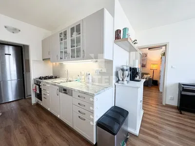 Cuisine; électroménager, lumière naturelle, style moderne