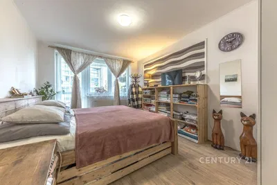 Yatak odası; doğal ışık, modern stil