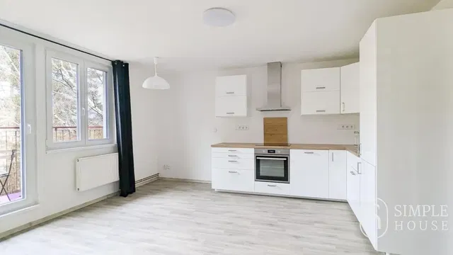 Küche; küchengeräte, blick, tageslicht, moderner stil