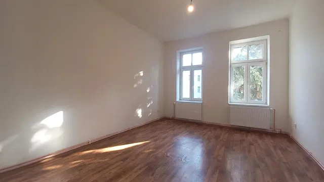 Living room; natural light, wood floor