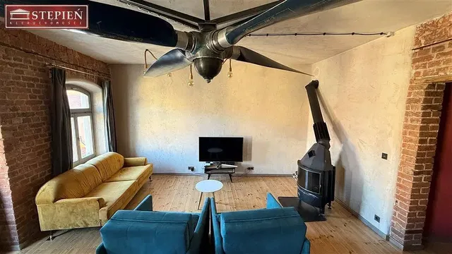 Salon; cheminée, parquet, lumière naturelle, style moderne