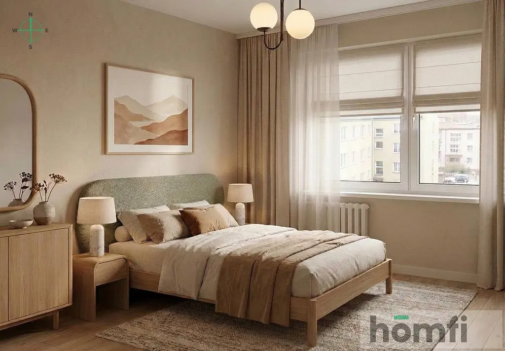 Yatak odası; doğal ışık, modern stil, ahşap zemin